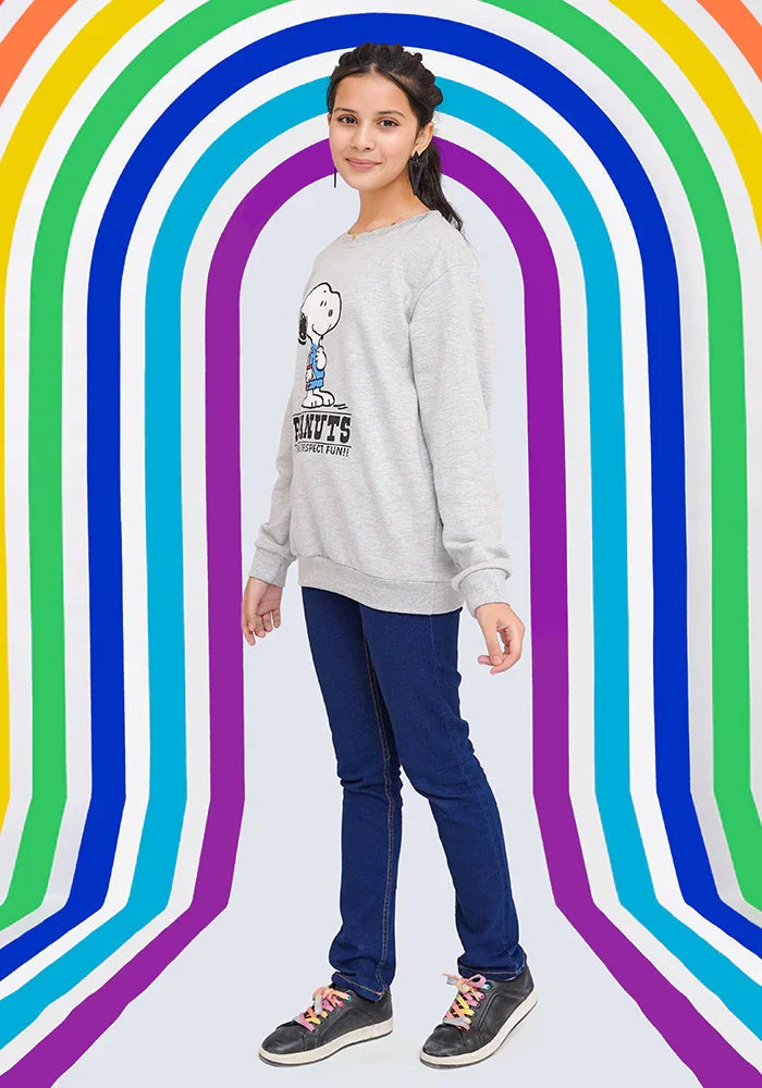 Ochre RTW Printed Terry Sweatshirt Girls 1 Piece OGK-270 - Winter Collection