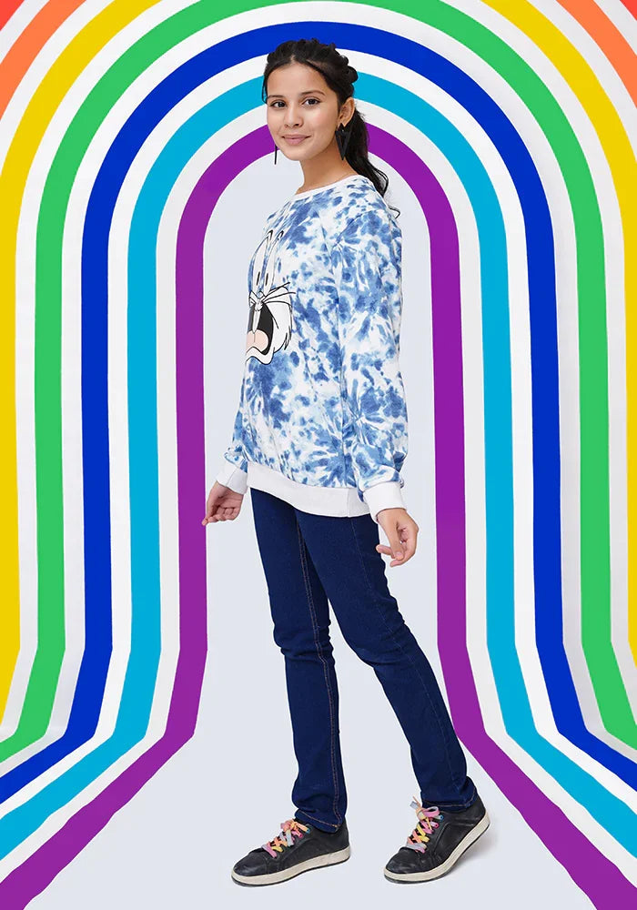 Ochre RTW Printed Terry Sweatshirt Girls 1 Piece OGK-254 - Winter Collection