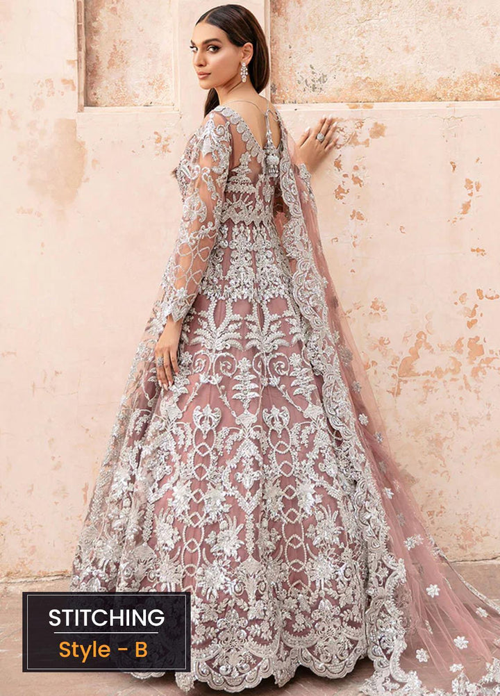 Aangan by Imrozia Premium Embroidered Net Suits Unstitched 3 Piece IMP22A IB-24 Afreen - Bridal Collection