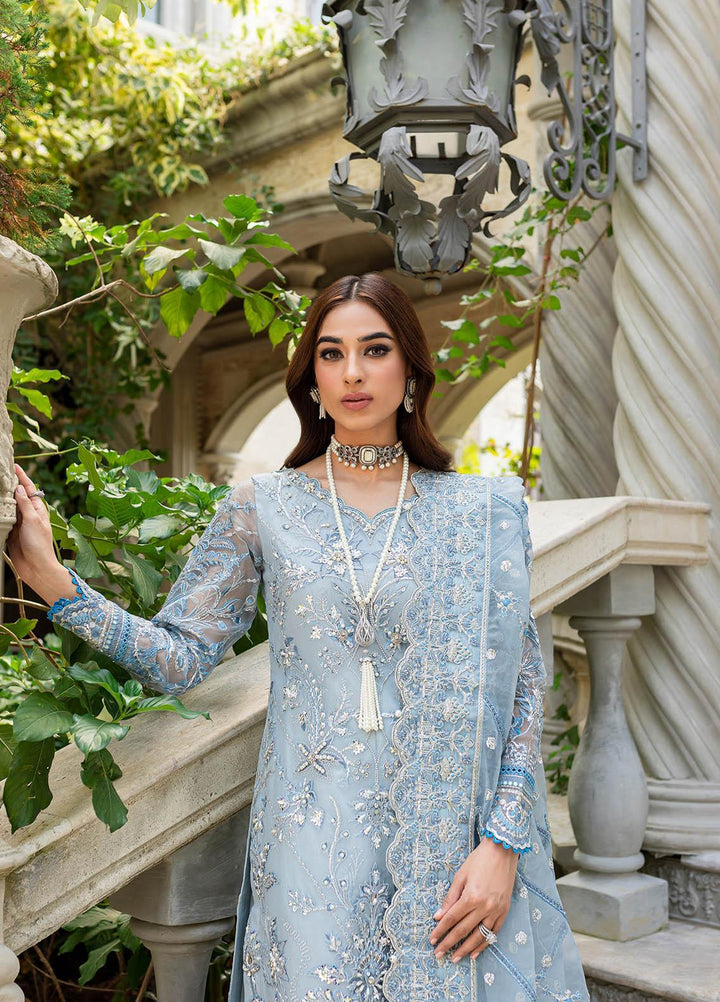 Gulaal Luxury Embroidered Organza 3 Piece Dress GL22LP-1 02 Estirah