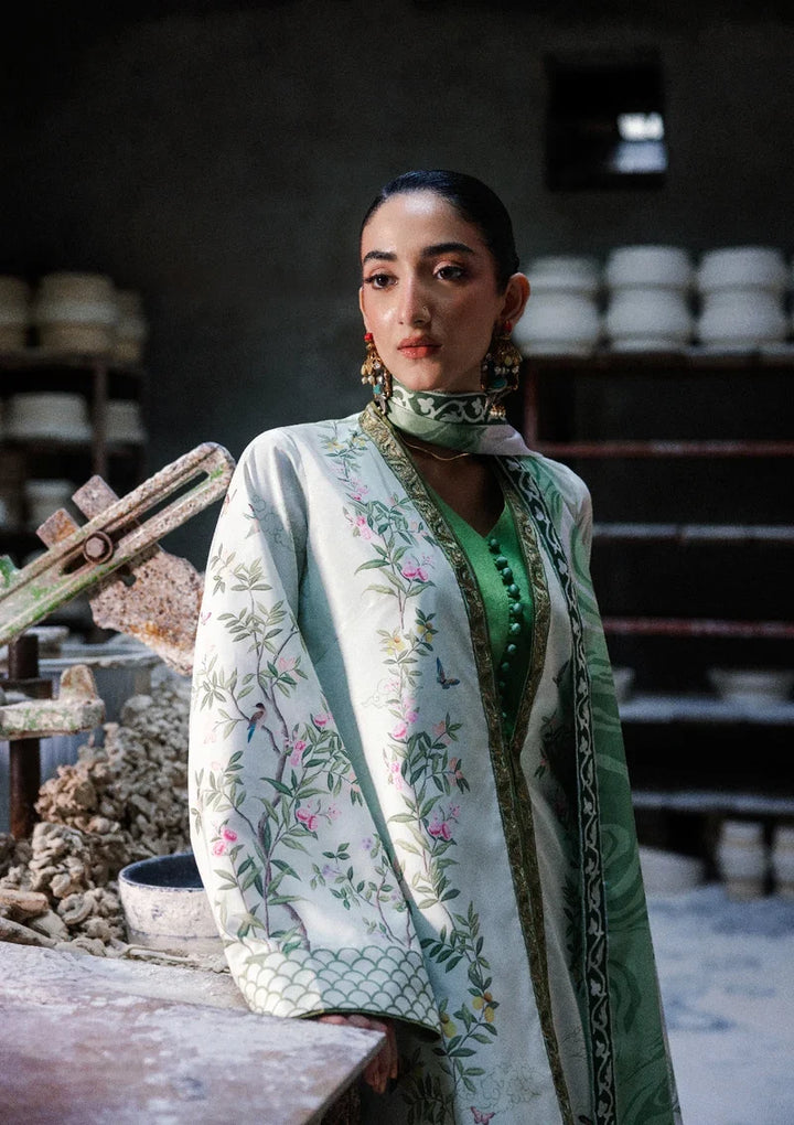 Lady Aik by AIK Atelier Unstitched Printed Crepe 3 Piece Suit AIK26ULA 07 - Festive Collection