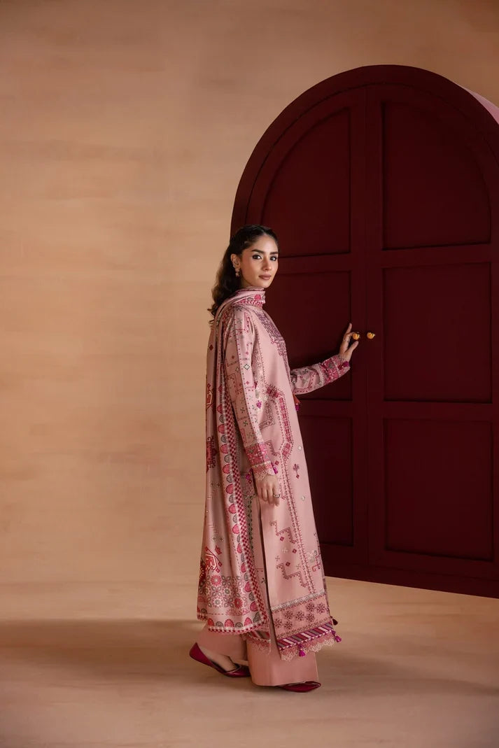 One Nation by Florent Unstitched Embroidered Viscose 3 Piece Suit FL26UON Zimal - Casual Collection
