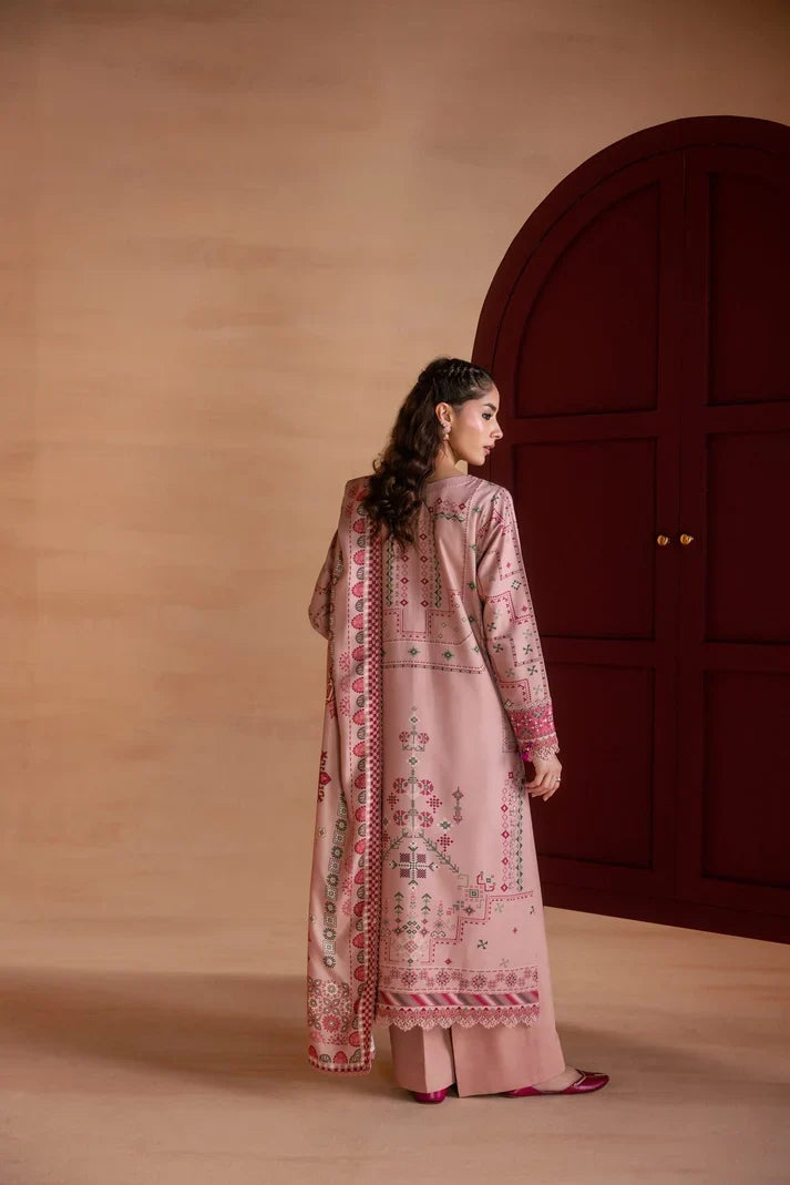 One Nation by Florent Unstitched Embroidered Viscose 3 Piece Suit FL26UON Zimal - Casual Collection