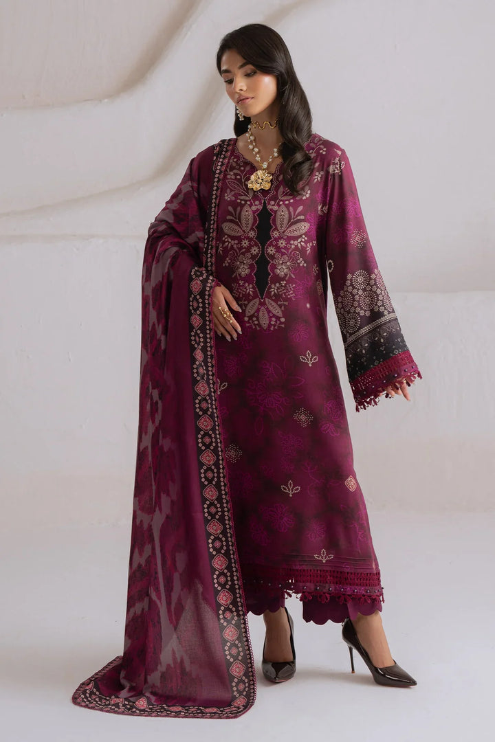 Signature Prints by Nureh Unstitched Printed Viscose 3 Piece Suit NU26UVP SP-216 - Winter Collection