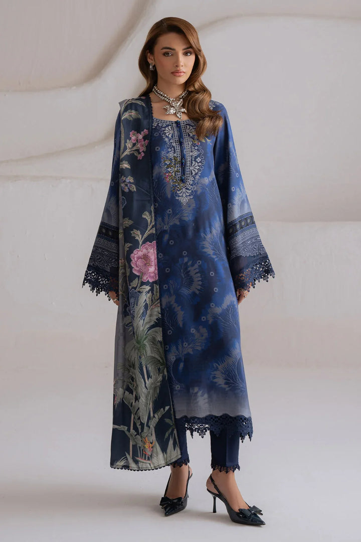 Signature Prints by Nureh Unstitched Printed Viscose 3 Piece Suit NU26UVP SP-217 - Winter Collection