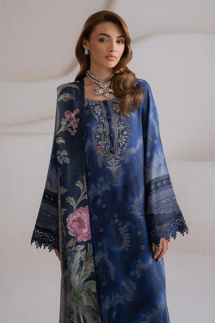 Signature Prints by Nureh Unstitched Printed Viscose 3 Piece Suit NU26UVP SP-217 - Winter Collection