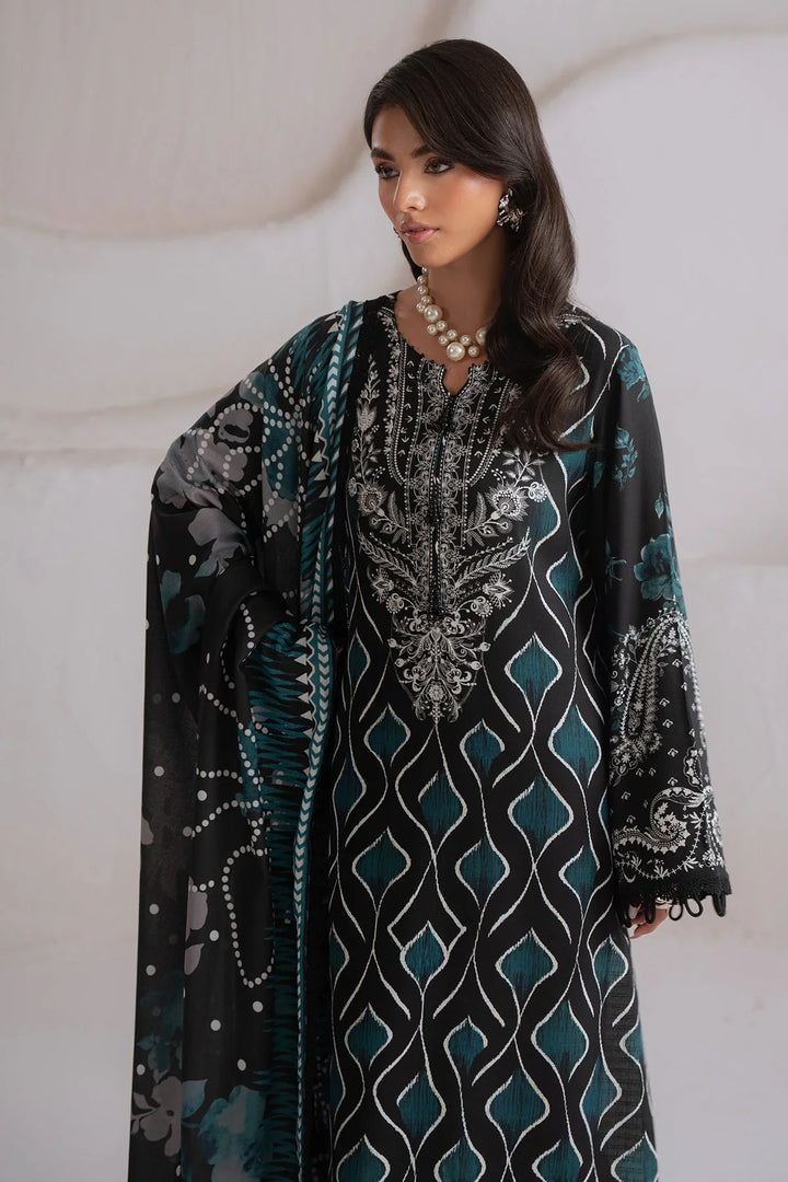 Signature Prints by Nureh Unstitched Printed Viscose 3 Piece Suit NU26UVP SP-220 - Winter Collection