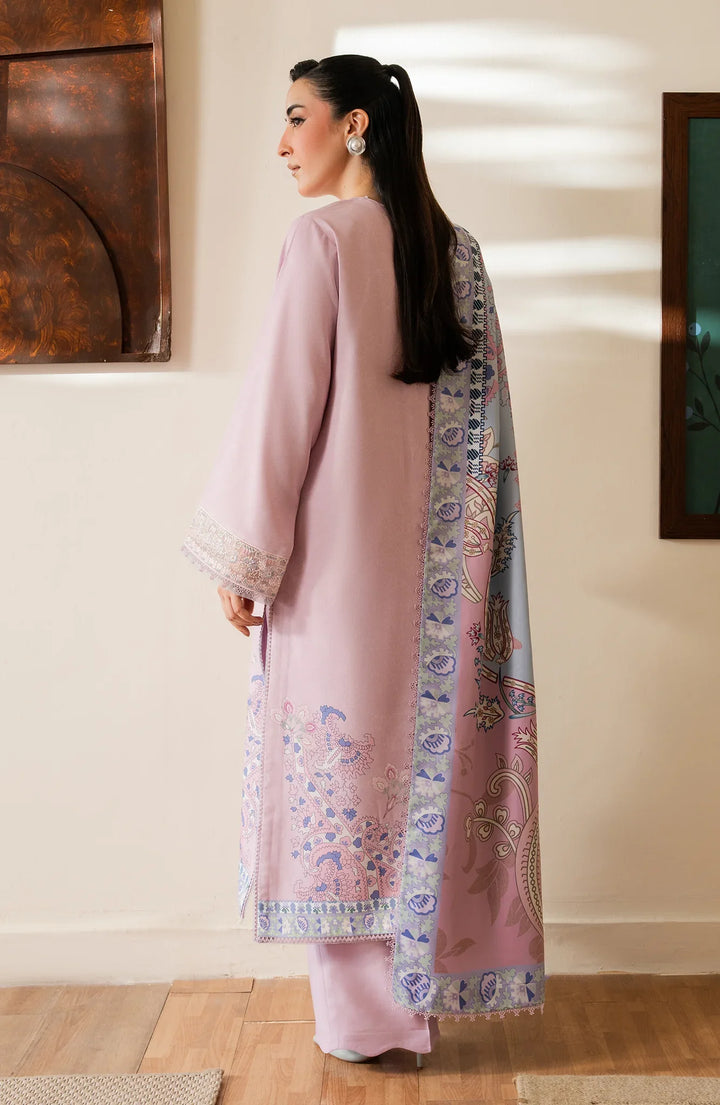Bellini by Seran Unstitched Embroidered Viscose 3 Piece Suit SN26UBW Elaris D-02 - Winter Collection