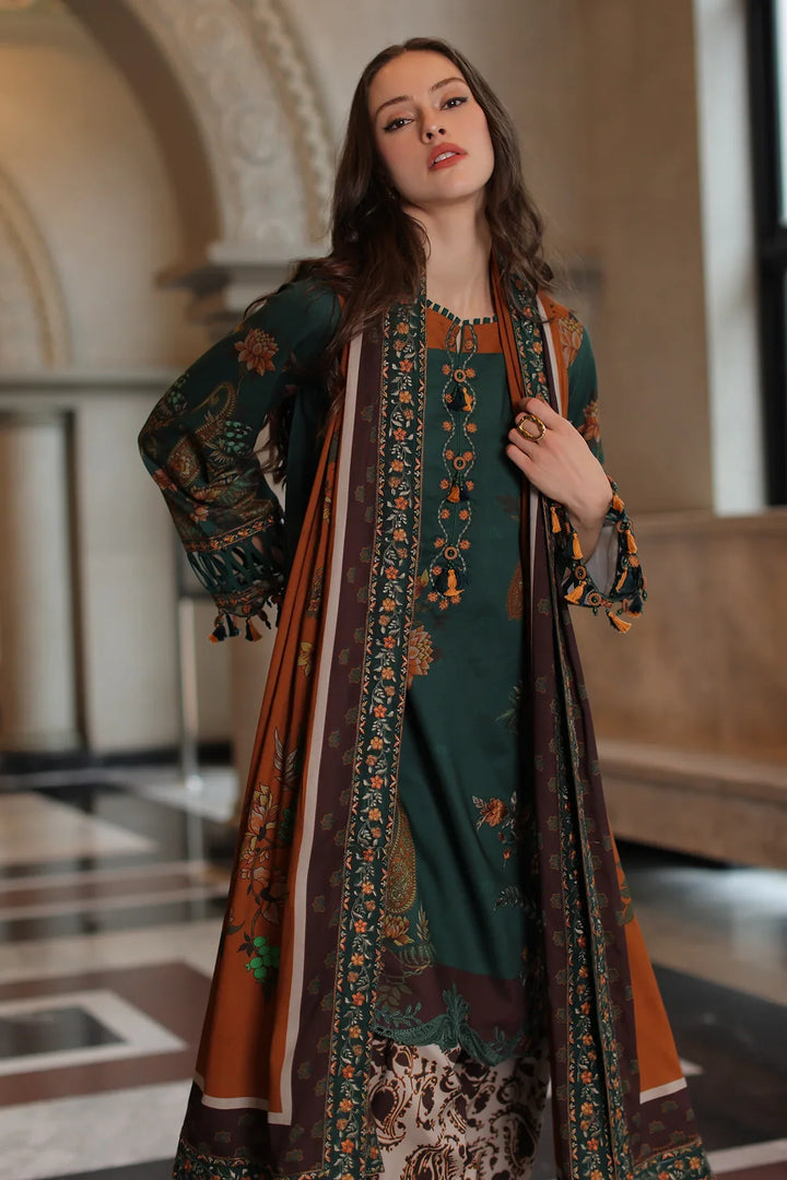 Aniiq by Charizma Unstitched Embroidered Linen 3 Piece Suit CHR26UAL ANW7-16 - Casual Collection