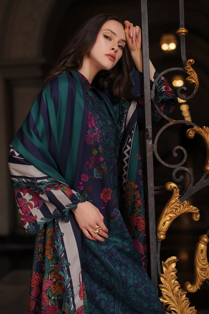 Aniiq by Charizma Unstitched Embroidered Linen 3 Piece Suit CHR26UAL ANW7-17 - Casual Collection