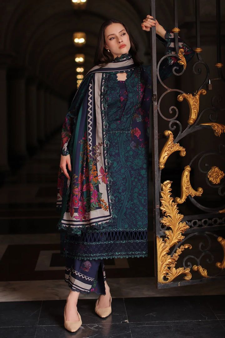 Aniiq by Charizma Unstitched Embroidered Linen 3 Piece Suit CHR26UAL ANW7-17 - Casual Collection