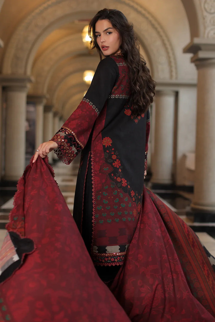 Aniiq by Charizma Unstitched Embroidered Linen 3 Piece Suit CHR26UAL ANW7-18 - Casual Collection