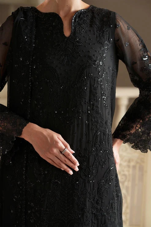 Modern Heirloom by Emaan Adeel Unstitched Embroidered Chiffon 3 Piece Suit EA26UMH Ottilie - Festive Collection
