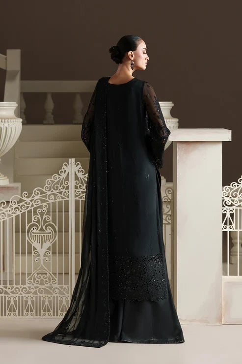 Modern Heirloom by Emaan Adeel Unstitched Embroidered Chiffon 3 Piece Suit EA26UMH Ottilie - Festive Collection