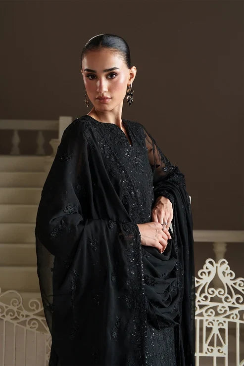 Modern Heirloom by Emaan Adeel Unstitched Embroidered Chiffon 3 Piece Suit EA26UMH Ottilie - Festive Collection