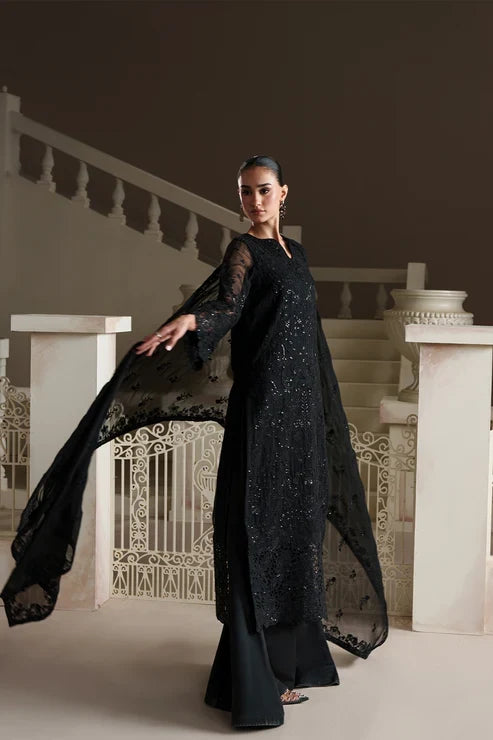 Modern Heirloom by Emaan Adeel Unstitched Embroidered Chiffon 3 Piece Suit EA26UMH Ottilie - Festive Collection