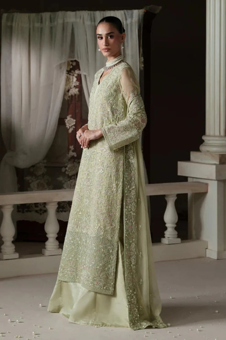 Modern Heirloom by Emaan Adeel Unstitched Embroidered Chiffon 3 Piece Suit EA26UMH Modern Belle - Festive Collection