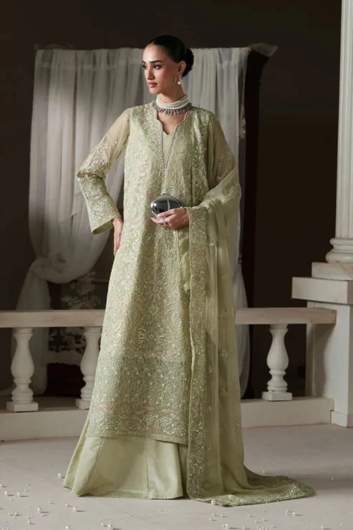 Modern Heirloom by Emaan Adeel Unstitched Embroidered Chiffon 3 Piece Suit EA26UMH Modern Belle - Festive Collection