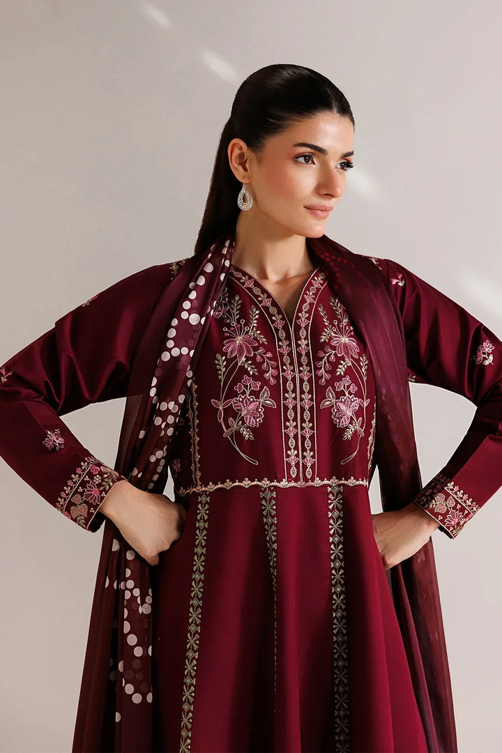 Mistfall by Panache Apparel RTW Embroidered Cotton 3 Piece Suit avira Eid Collection