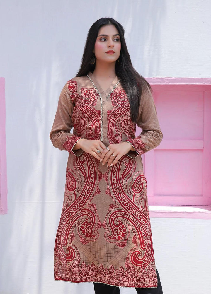 73 Degree  Pret Casual Lawn Kurti A-951 Azteca