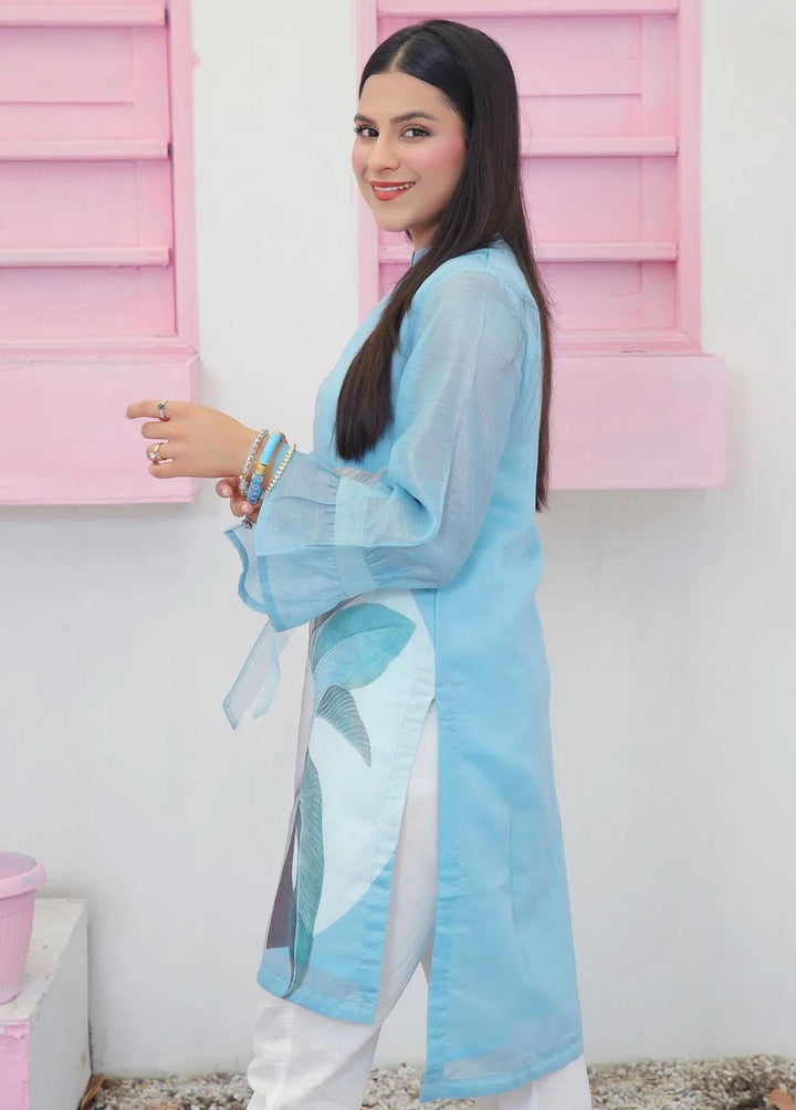 73 Degree  Pret Embroidered Cotton Kurti A-954 Berylline