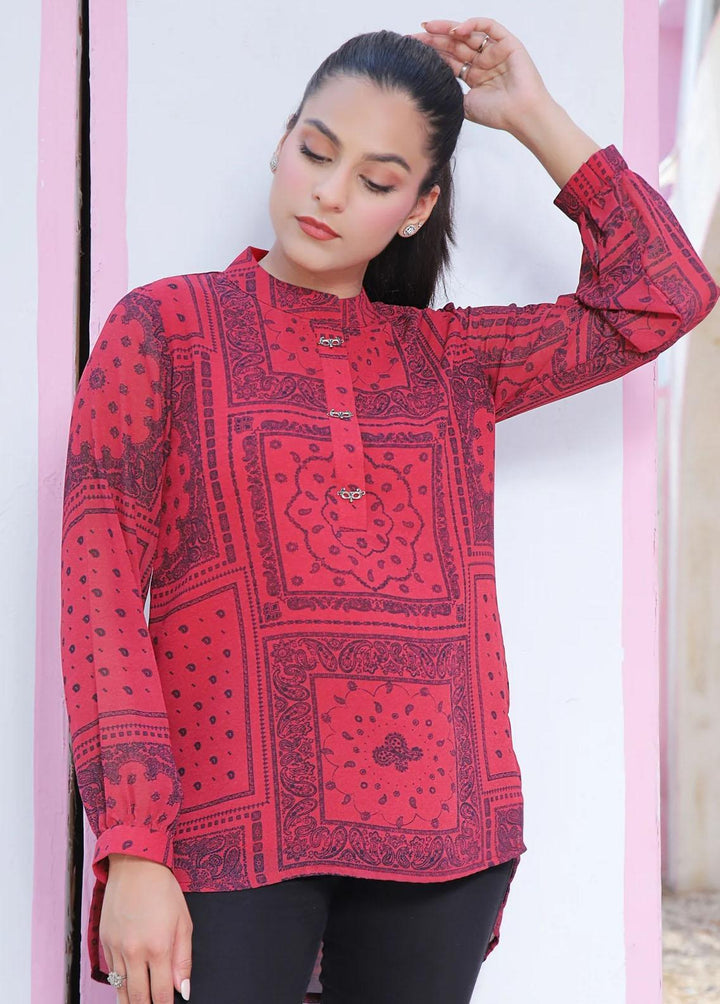 73 Degree  Pret Printed Georgette Top A-965 Bohemian
