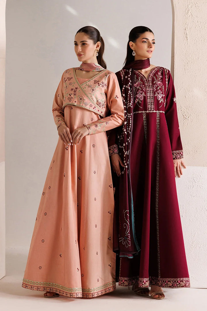 Mistfall by Panache Apparel RTW Embroidered Cotton 3 Piece Suit virelle Eid Collection