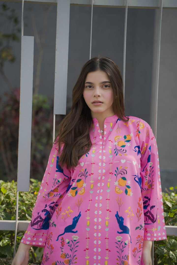 Dhaga Women Pret Printed 2 Piece Soft Crepe Claire SS25DSP288 - Summer Collection