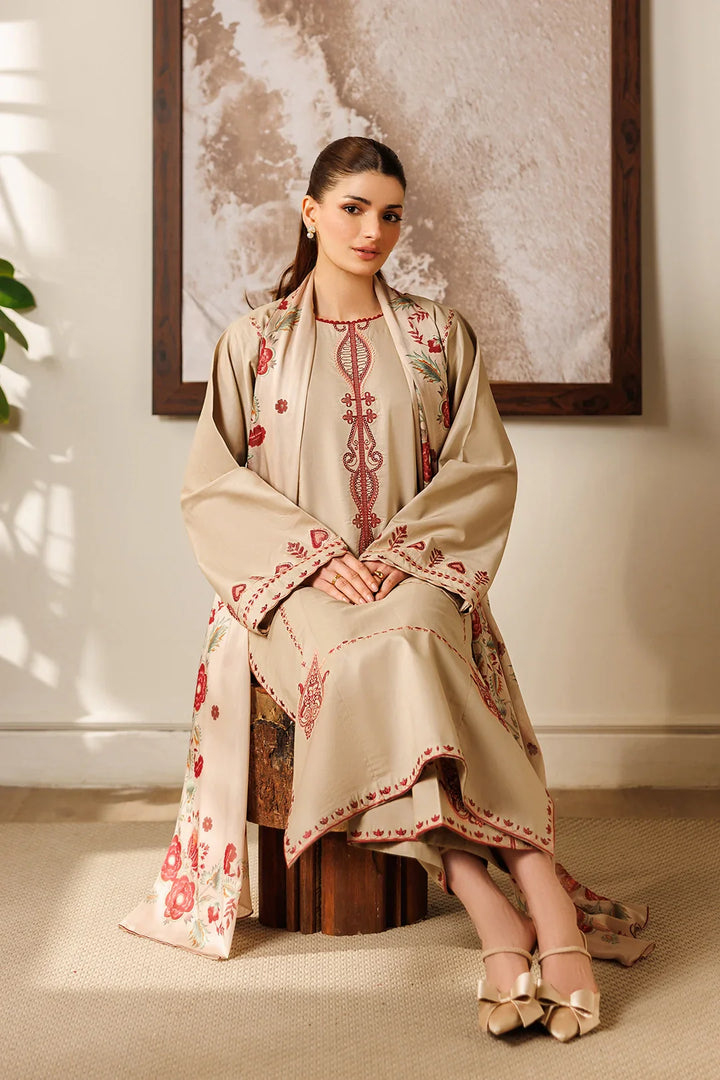 Winter Solstice by Panache Women RTW Embroidered Cotton 3 Piece Anna - Casual Collection