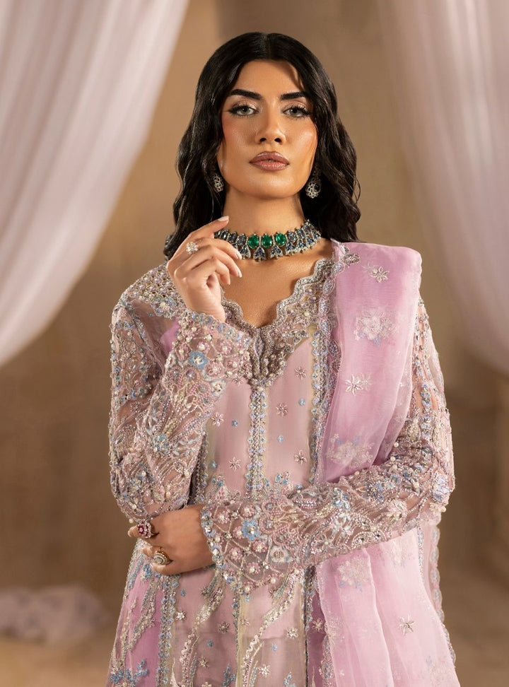 Tehwaar by Anayra Amal RTW Embroidered Organza 3 Piece Suit Ayra Wedding Collection