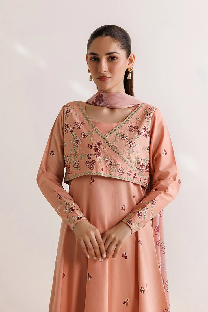 Mistfall by Panache Apparel RTW Embroidered Cotton 3 Piece Suit virelle Eid Collection