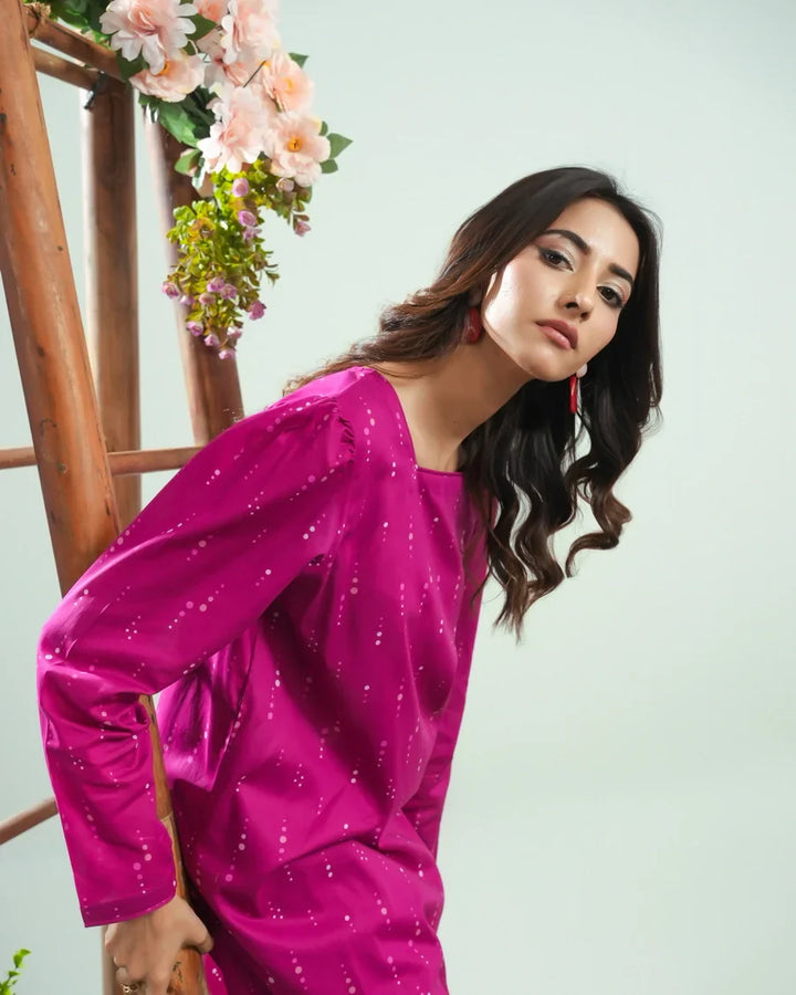 Dhaga Women Pret Printed 2 Piece Lawn Matching Separate FW24DSP0046 - Summer Collection