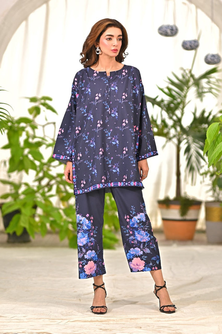 Dhaga Women Pret Printed 2 Piece Soft Crepe Cielle SS25DSP501 - Summer Collection