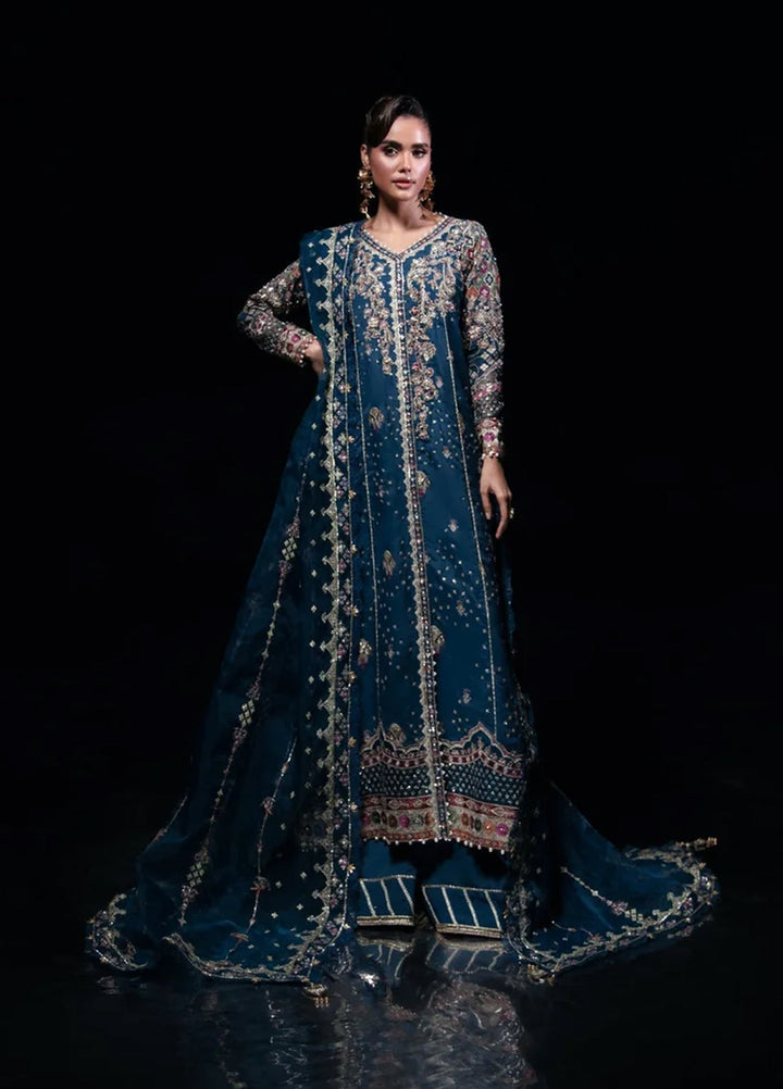 Florent Embroidered Raw Silk Suit Unstitched 3 Piece FL24R Dreamweave - Formal Collection