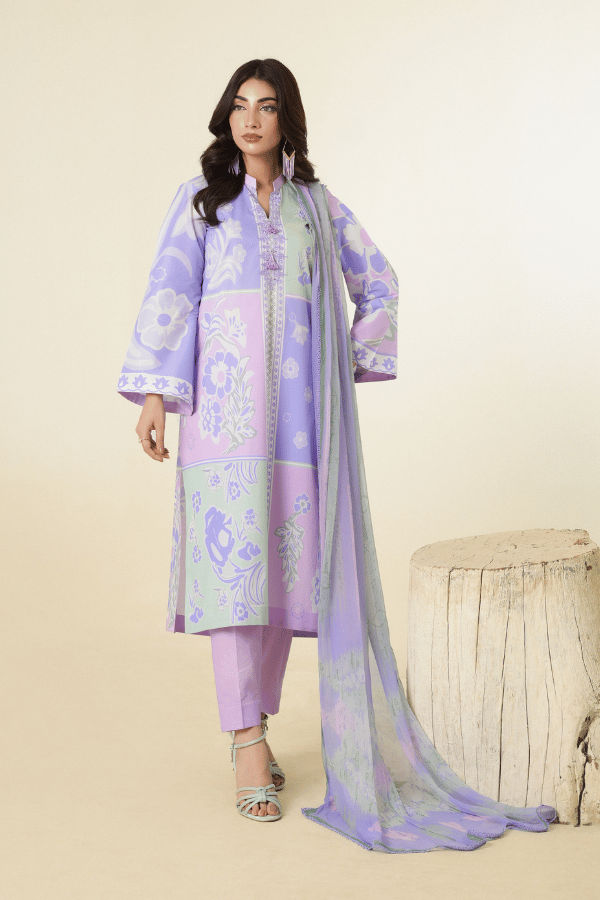 Zara e Jahan by Huma Gul RTW Printed Lawn 3 Piece Suit HG-902 Eid Collection