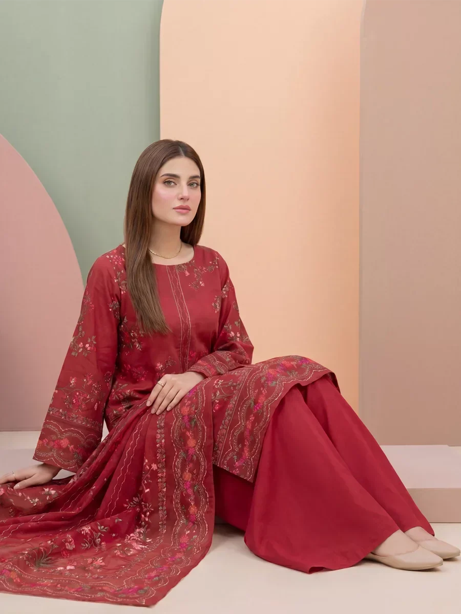 Salitex Women Unstitched Printed Lawn 3 Piece Suit SSW8U3P447 Casual Collection