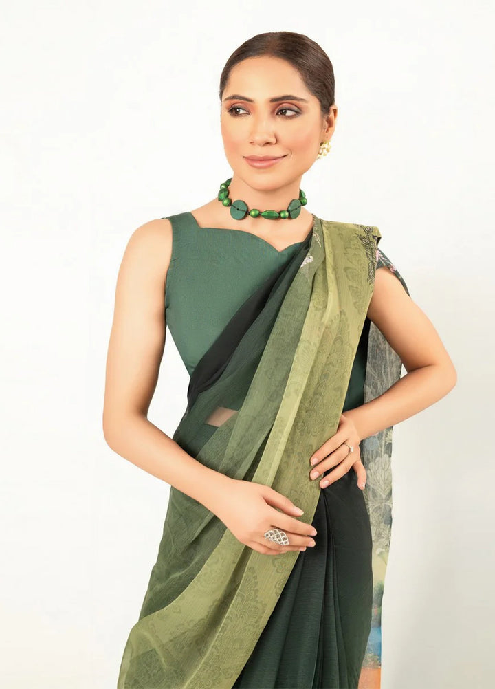 Imran Aftab RTW Printed Chiffon 3 Piece Suit IASC 06 - Festive Collection