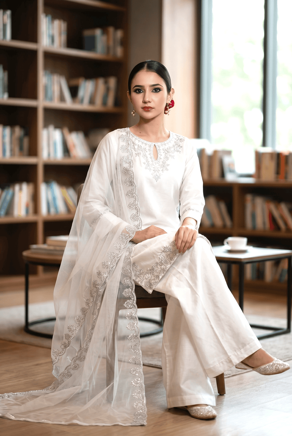 Heritage by Maherposh RTW Embroidered Lawn 3 Piece Suit MASHAL Festive Collection