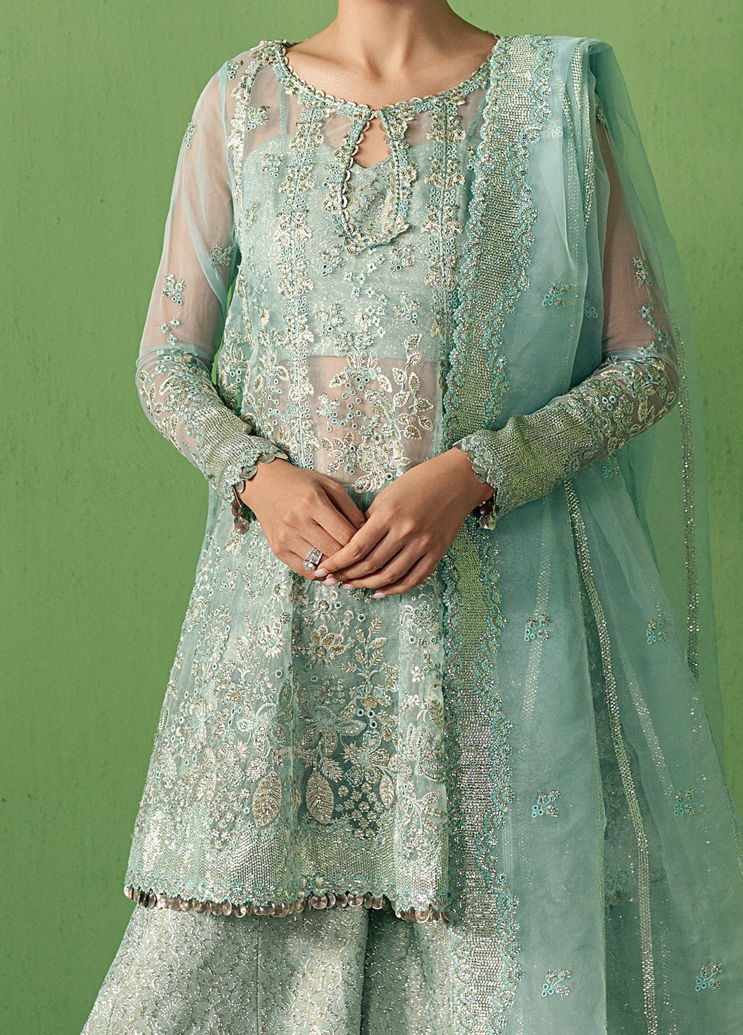 Pehli Nazar by Ayzel Embroidered Suits Unstitched 3 Piece AAFPZ25 D-04 Zarbaaf - Formals Collection