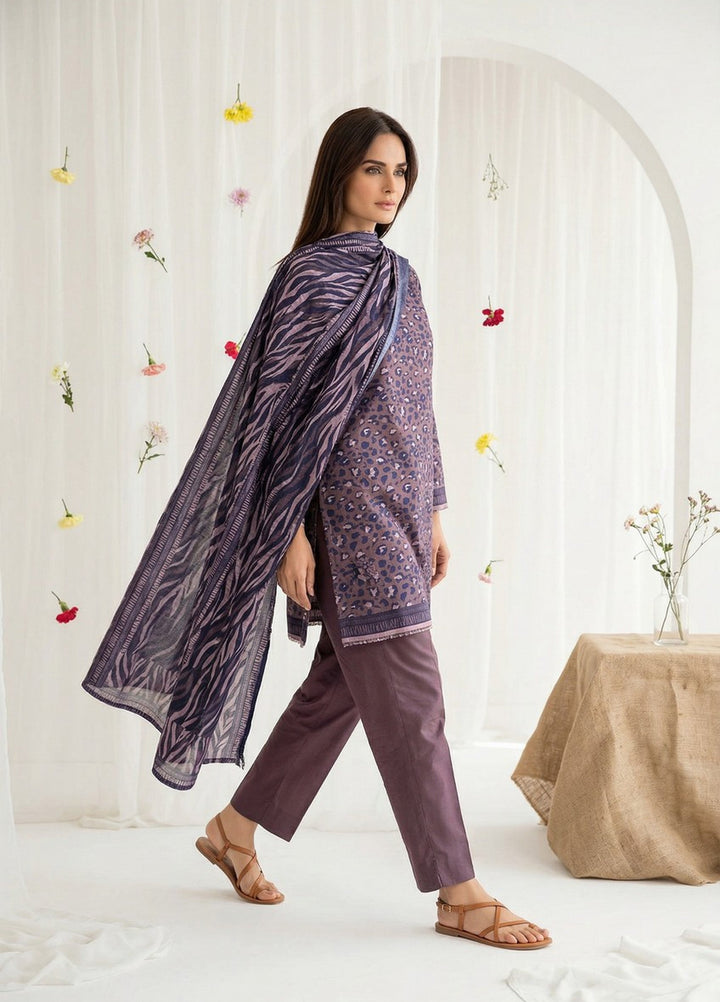 Salina by Regalia Textiles Unstitched Digital Printed Lawn 3 Piece Suit RG26ULSP D7 - Casual Collection