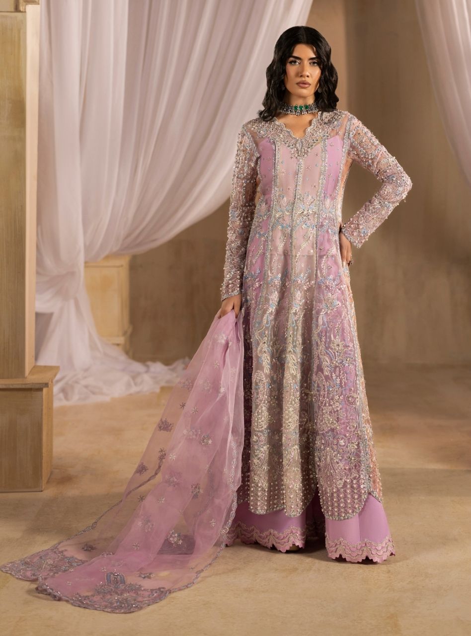 Tehwaar by Anayra Amal RTW Embroidered Organza 3 Piece Suit Ayra Wedding Collection