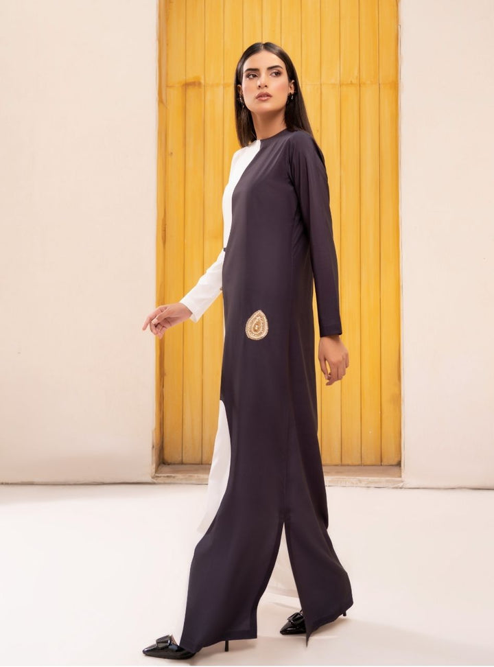 Irtiqa by Anayra Amal RTW Printed Raw Silk 1 Piece Suit Nia Mia Festive Collection