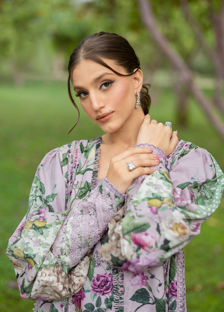 Bridgerton by Elaf Unstitched Printed Lawn 3 Piece Suit EL26ULB EPB-3A - Summer Collection