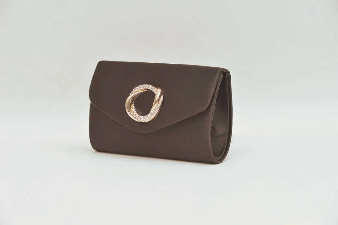 Firdous Clutch Bag Brown - FWB00706
