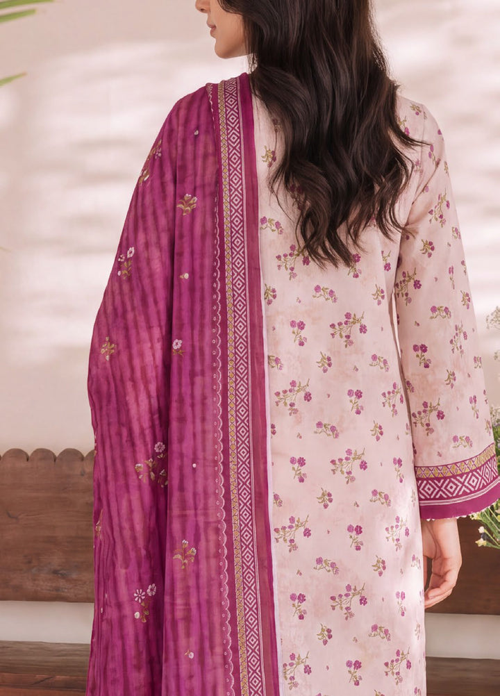 VS Textiles Unstitched Printed Lawn 3 Piece Suit VS26UL D-01 - Casual Collection