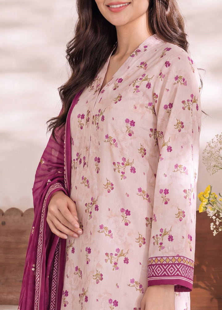 VS Textiles Unstitched Printed Lawn 3 Piece Suit VS26UL D-01 - Casual Collection