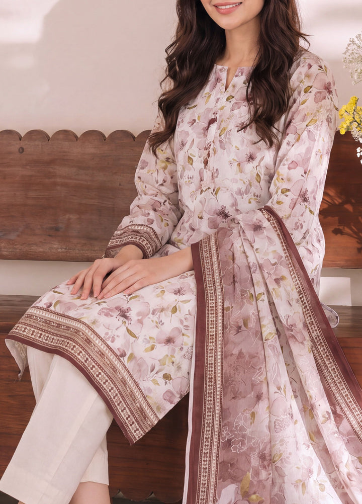 VS Textiles Unstitched Printed Lawn 3 Piece Suit VS26UL D-06 - Casual Collection