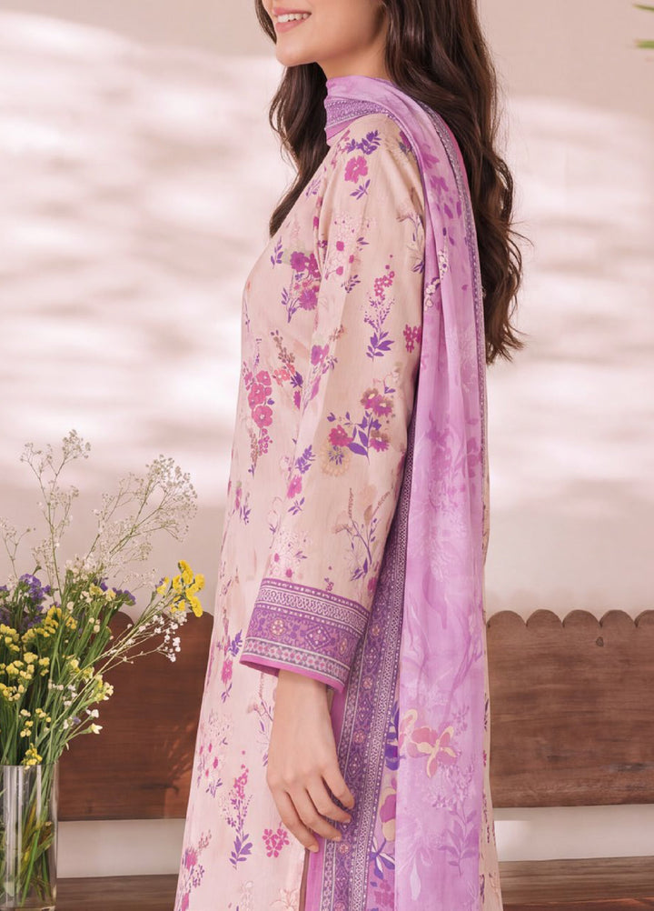 VS Textiles Unstitched Printed Lawn 3 Piece Suit VS26UL D-08 - Casual Collection