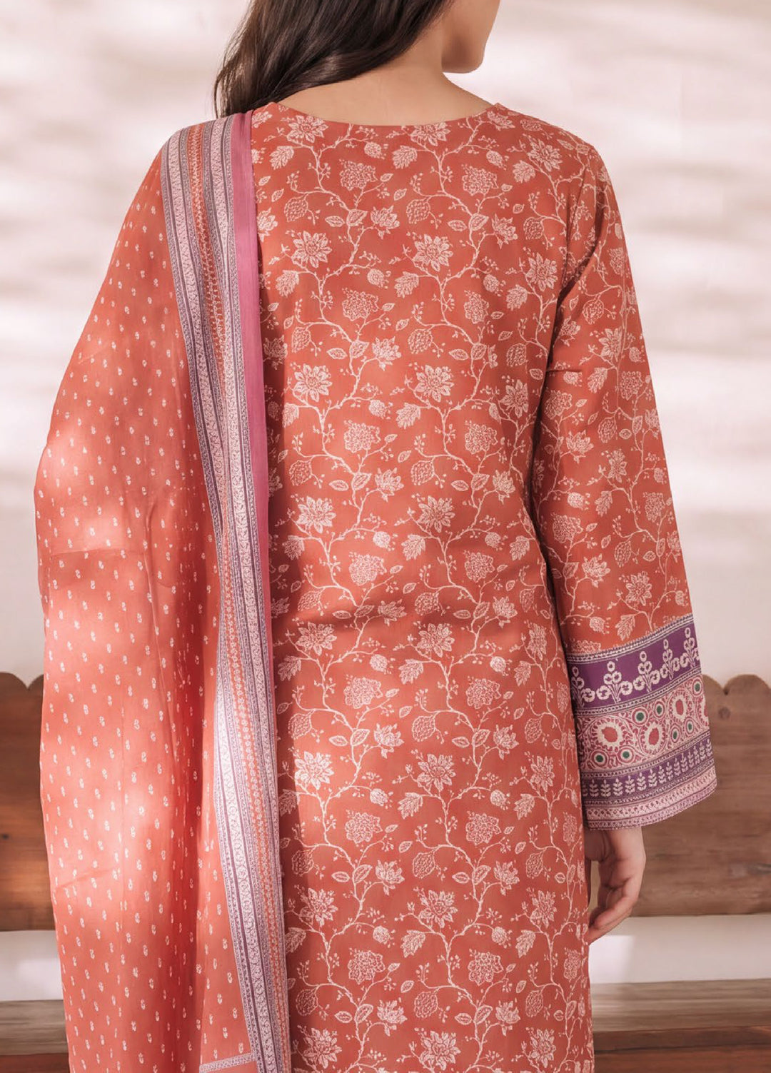 VS Textiles Unstitched Printed Lawn 3 Piece Suit VS26UL D-10 - Casual Collection
