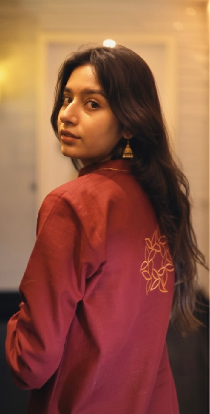 Syah Women RTW Embroidered Khaddar 2 Piece Suit Zareen - Casual Collection